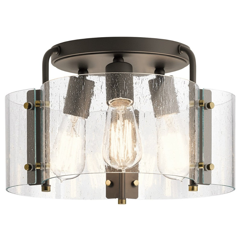 Thoreau 3-Light Semi Flush