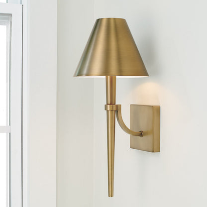 Audrey Sconce, Sconce, Aged Brass