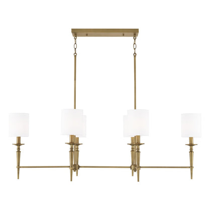 Erina Chandelier, Chandelier, Aged Brass