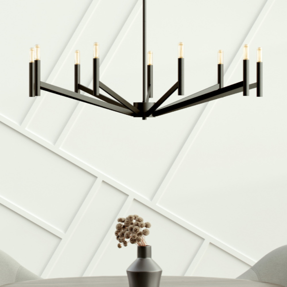 Devi Chandelier, Chandelier, Midnight Black