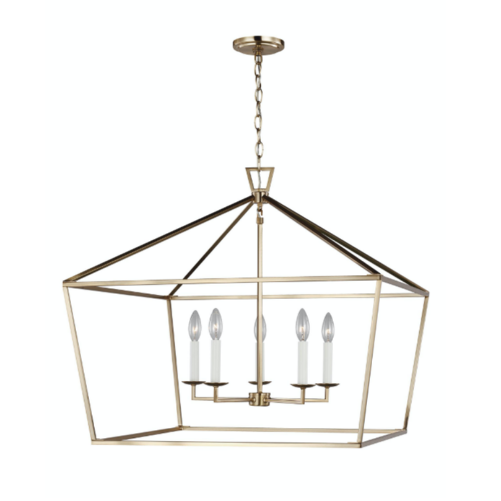 Kimmel Pendant, Pendant, Satin Brass